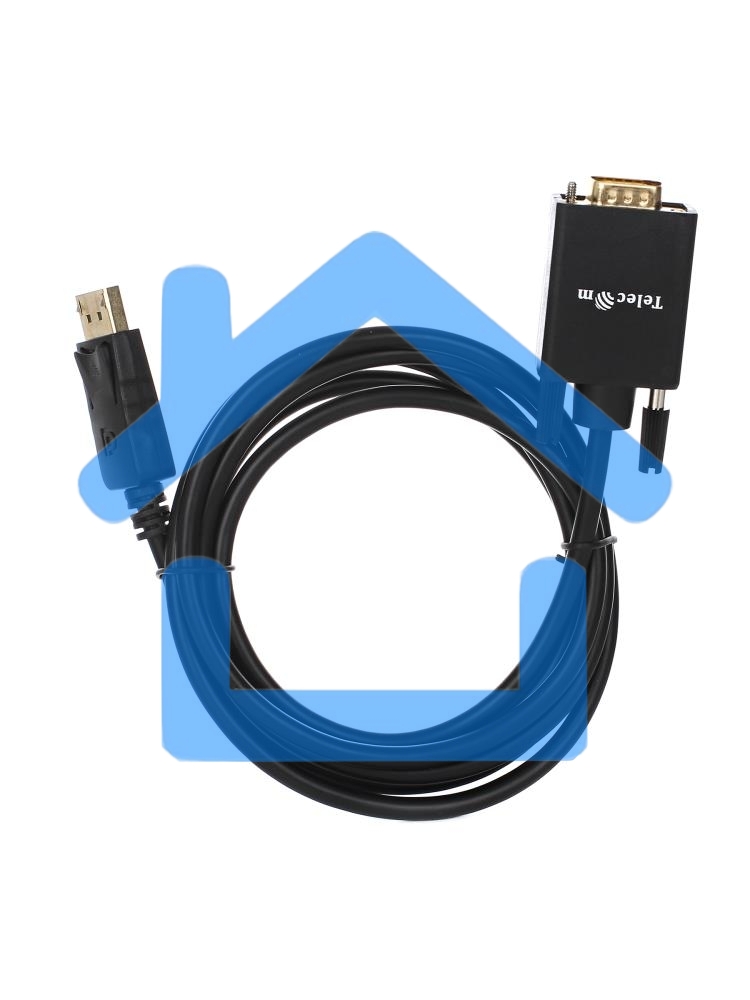 Кабель-переходник DP --> VGA_M/M 1,8м Telecom