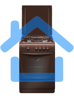 Плита газовая Gefest ПГ 1200-С7 К89 коричневый, конфорок 4 шт, духовка 63 л, 60 см x 85 см x 60 см