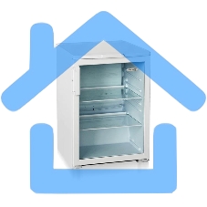 Холодильная витрина Бирюса Б-152 белый однокамерный 152л