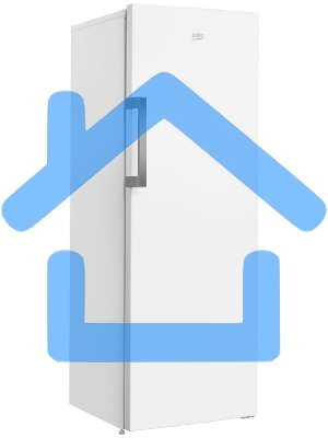 Морозильная камера Beko B1RFNK292W, белый, 255л, 7 ящиков