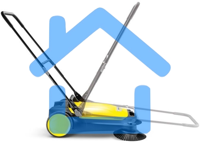 Подметальная машина ручная Karcher S 4 Twin 20 л, 2400 м²/ч