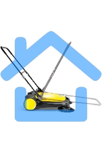 Подметальная машина ручная Karcher S 4 Twin 20 л, 2400 м²/ч