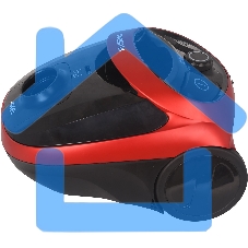 Пылесос Hyundai HYV-B1570 красный/черный, 250/1800 Вт, уборка сухая, пылесборник мешок, 1.5 л (в компл.:1мешок)