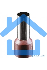 Наконечник-гильза изол. Е2516 (уп.100шт) ИЭК UGN10-025-11-16