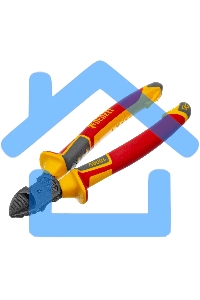 Бокорезы Denzel диэлектрические рукоятки, до 1000 В, трехкомпонентные рукоятки, 180 мм