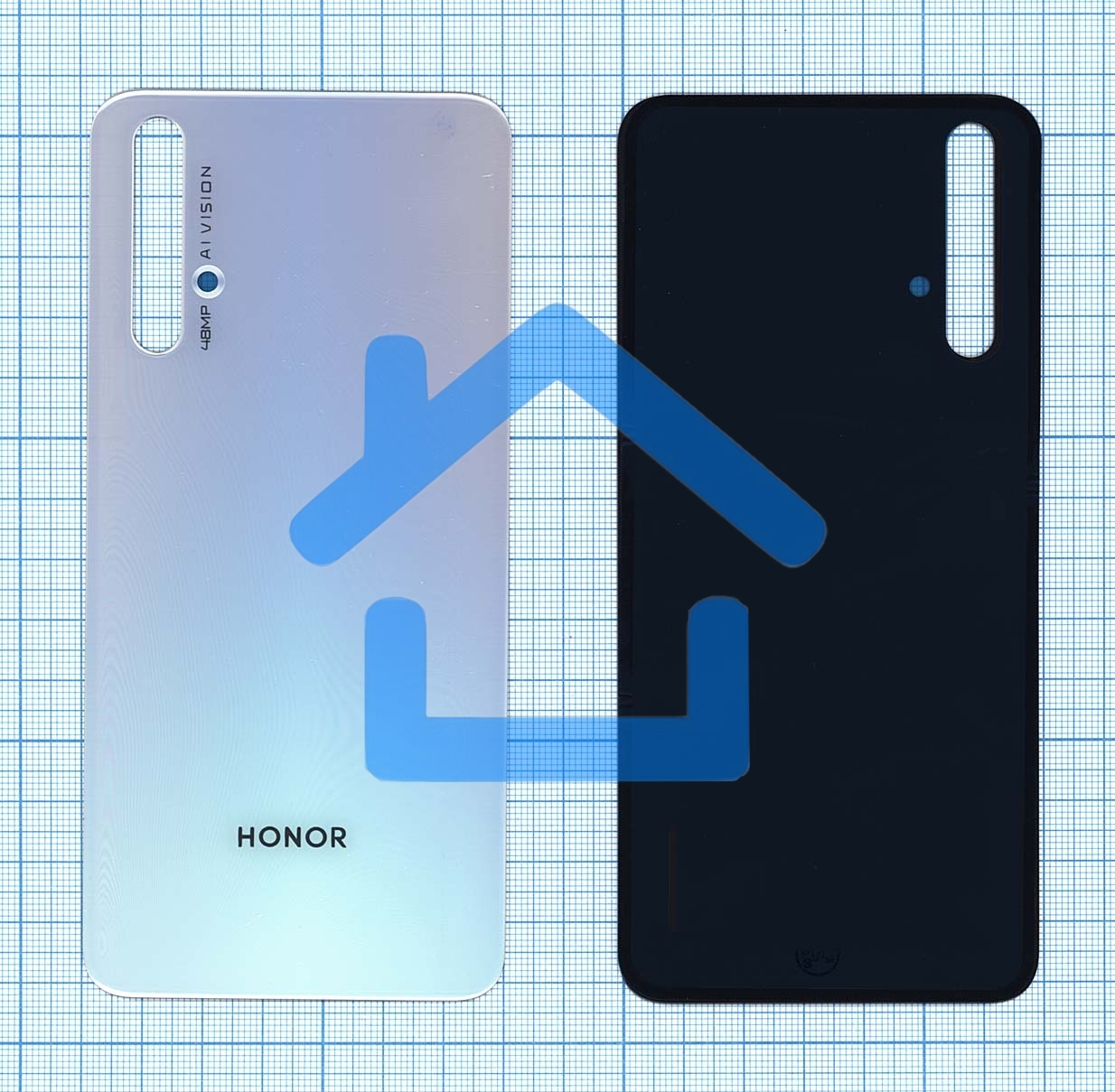 Задняя крышка для Huawei Honor 20 белый