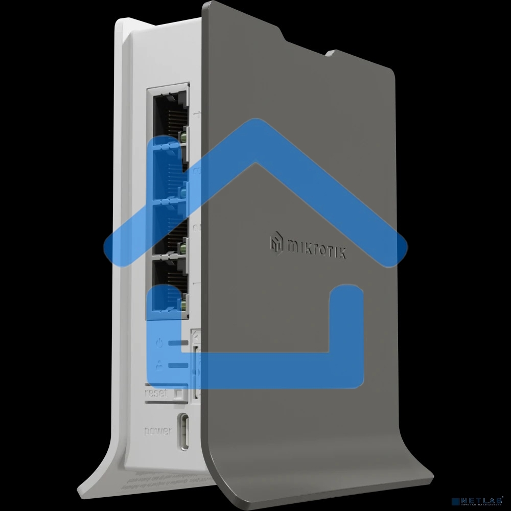 Маршрутизатор + LTE6 модем MikroTik hAP ax lite LTE6 L41G-2axD&FG621-EA 4* 1Gbit RJ45, Micro sim slot