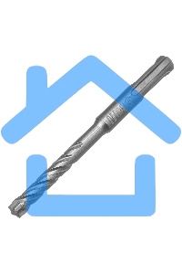 Бур по бетону Denzel цельная крестовая пластина, 8x115 мм, SDS PLUS