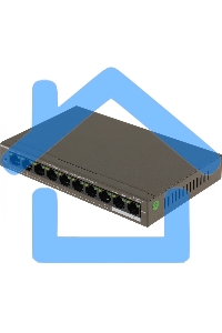Коммутатор Tenda TEF1110P-8-102W 8PORT 100M 8POE