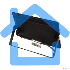 Прожектор светодиодный ULTRAFLASH 12317 LFL-5001 C02 черный LED SMD 50Вт 230В 6500К