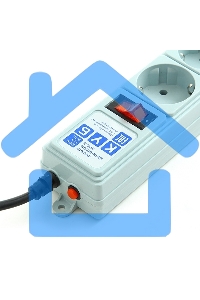 Сетевой фильтр POWER CUBE 1,9 м.* 5 розеток, серый