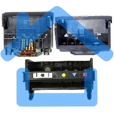 Печатающая головка HP OJ 6000/6500/7000/7500 / PS B209/B210/B109/B110/B010A (CN643A/CD868-30001/CD868-30002/CD869-30001)