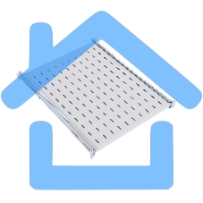 Аксессуар ЦМО Полка перф. выдвижная с телескоп. направляющими, глубина 580 мм (ТСВ-58)