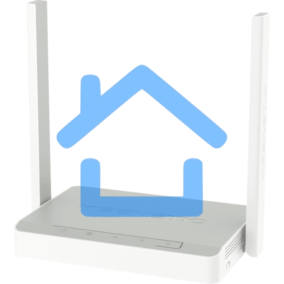 Роутер беспроводной Keenetic Air (KN-1613) с Mesh Wi-Fi 5 AC1200, 4-портовым Smart-коммутатором
