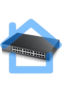 Коммутатор Smart L2 Zyxel GS1900-24, rack 19