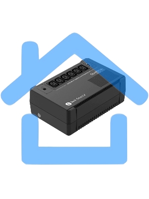 Источник бесперебойного питания Systeme Electriс Back-Save, 600VA/360W, 230V, Line-Interactive, AVR, 6xC13 Outlets, USB charge(type A), USB