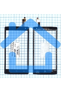 Сенсорное стекло (тачскрин) для Acer Liquid Z5 Z150, черное