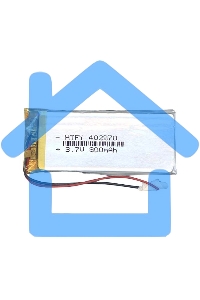 Аккумулятор Li-Pol (батарея) 4*29*70мм 2pin 3.7V/800mAh