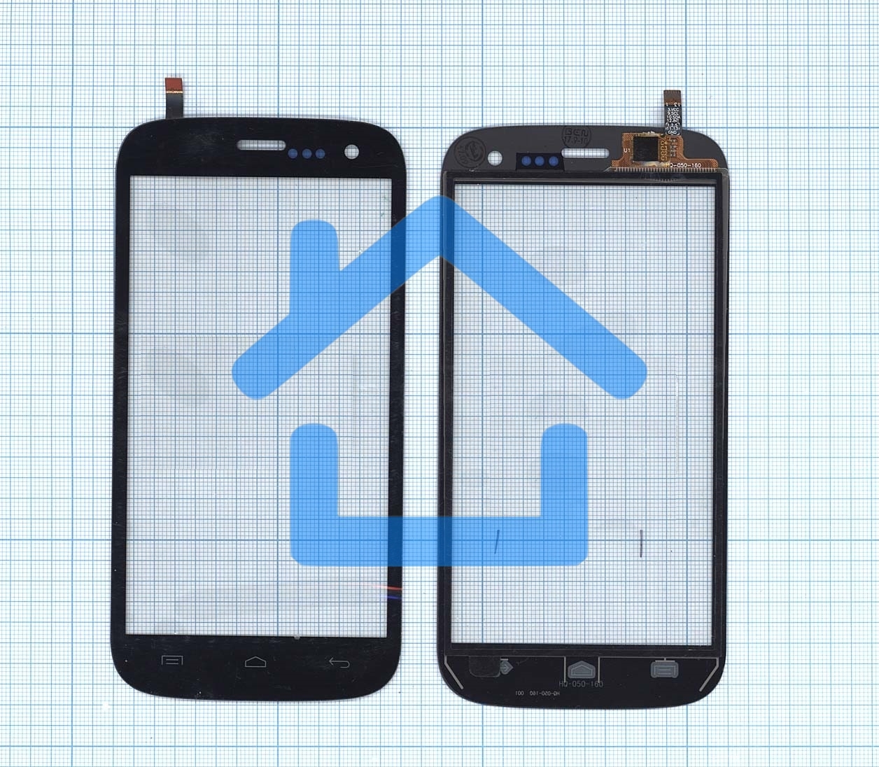 Сенсорное стекло (тачскрин) для Micromax A117 Canvas Magnus черное