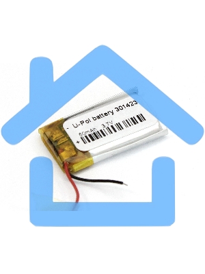 Аккумулятор Li-Pol (батарея) 3*14*23мм 2pin 3.7V/60mAh