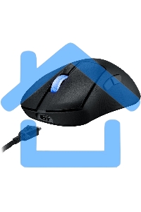 Мышь беспроводная/проводная ASUS ROG Keris II ACE черный, 42000 dpi, радиоканал, Bluetooth, USB, кнопки - 6