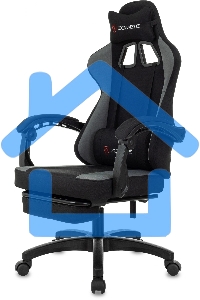 Кресло игровое Zombie Weaver черный/серый