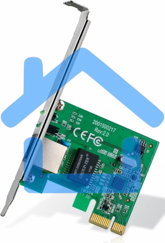 Сетевая карта TP-Link TG-3468 SOHO 32bit Gigabit PCIe, Realtek RTL8168B chipset