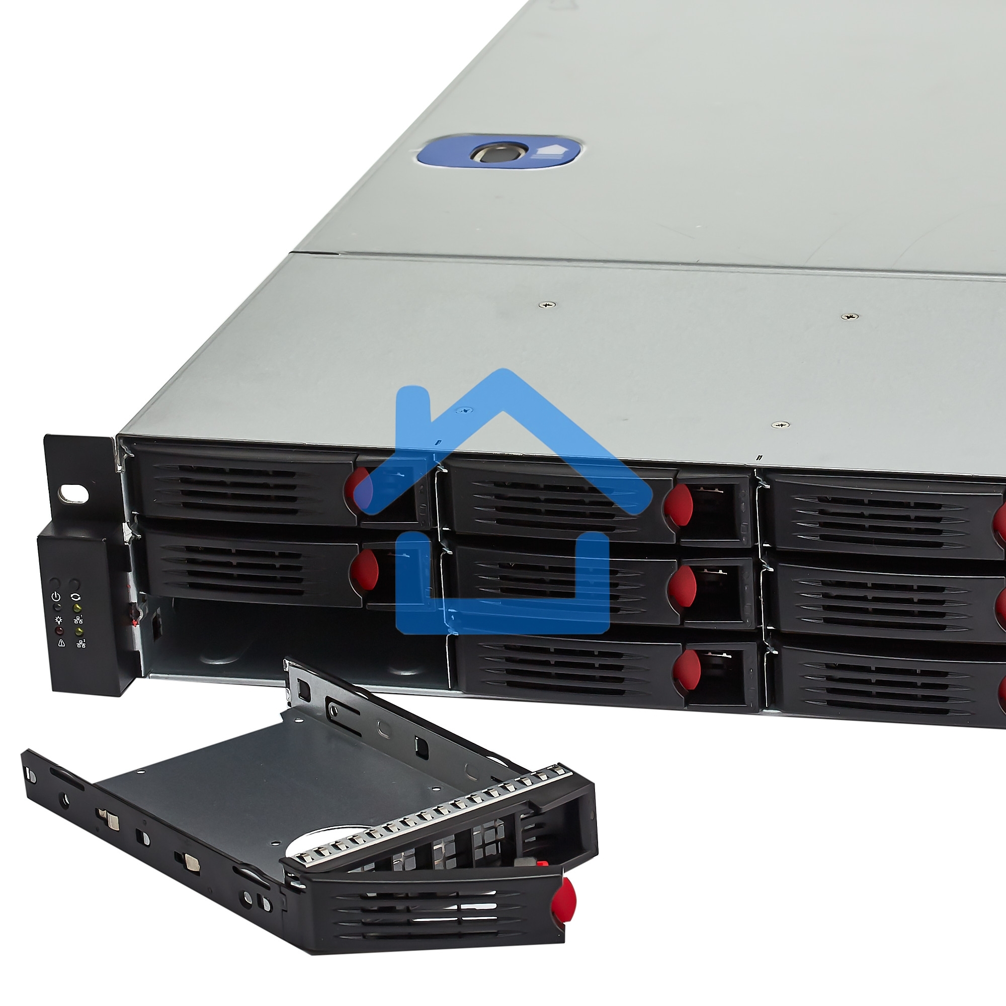 Серверный корпус ExeGate Pro 2U550-HS12 (RM 19