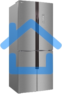 Холодильник Hansa FY418.3DFXC нержавеющая сталь двухкамерный 274/144л морозилка снизу