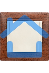 Механизм розетки 1-м СП Valena с защ. крышкой защ. шторки с заземл. сл. кость Leg 774322