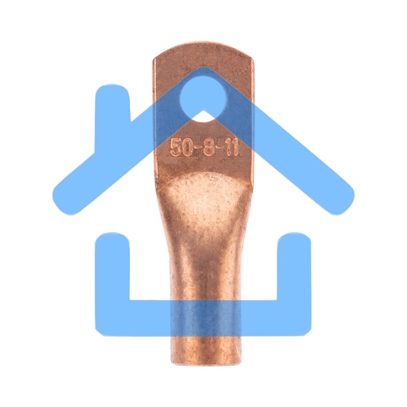 Наконечник медный ТМ 50-8-11 (50мм² - Ø8мм) (в упак. 100 шт.) Rexant