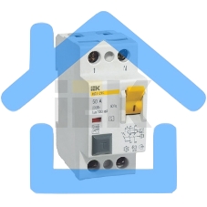 Выключатель дифференциального тока (УЗО) 2п 63А 300мА тип ACS ВД1-63S ИЭК MDV12-2-063-300