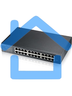 Коммутатор гибридный Smart L2Zyxel NebulaFlex GS1915-24E, rack 19