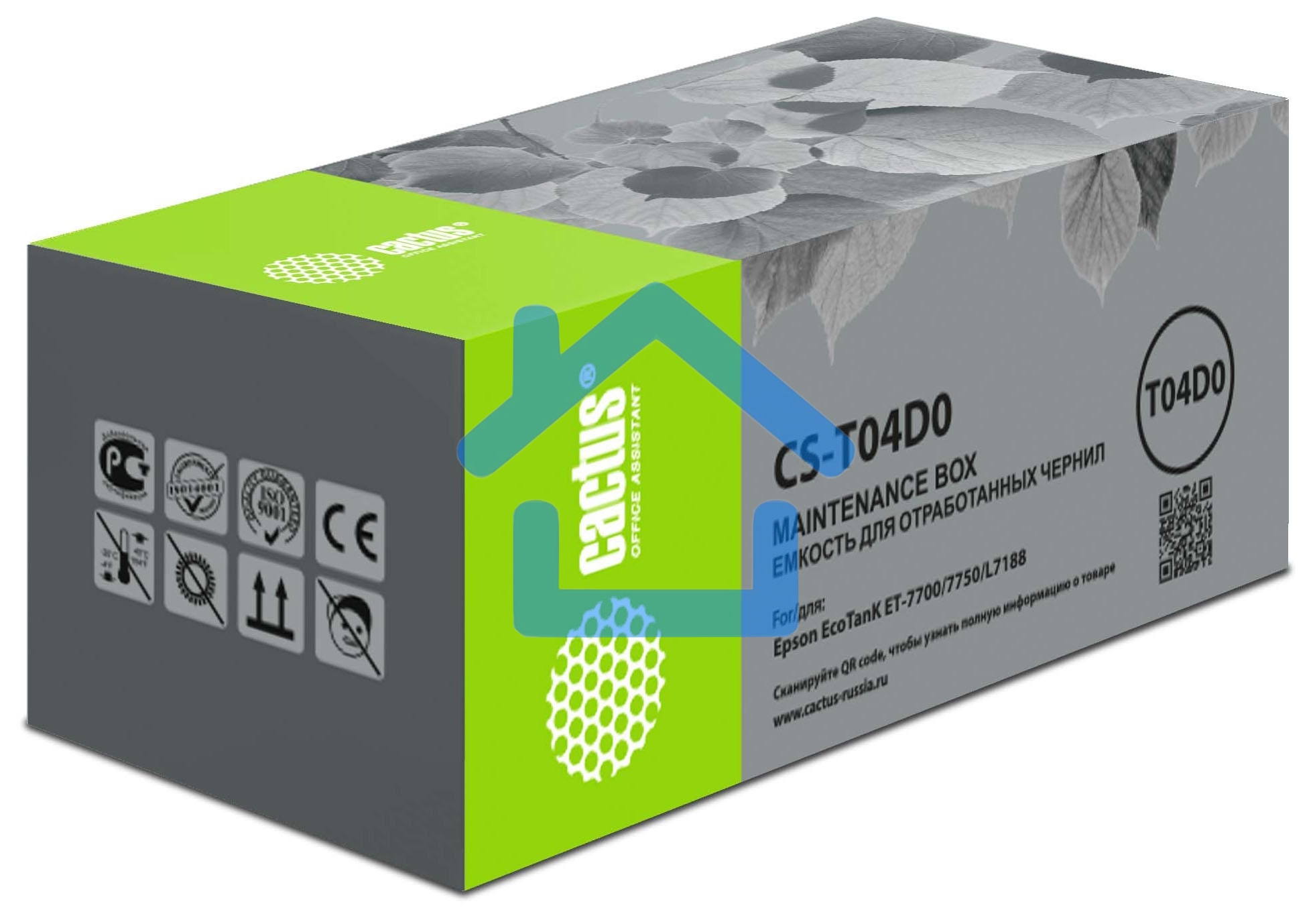 Емкость Cactus CS-T04D0 (106) для Epson L7160/7180
