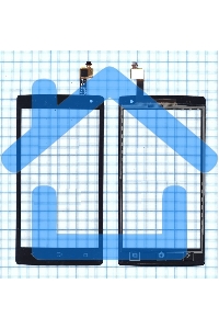 Сенсорное стекло (тачскрин) для Acer Liquid Z5 Z150, черное
