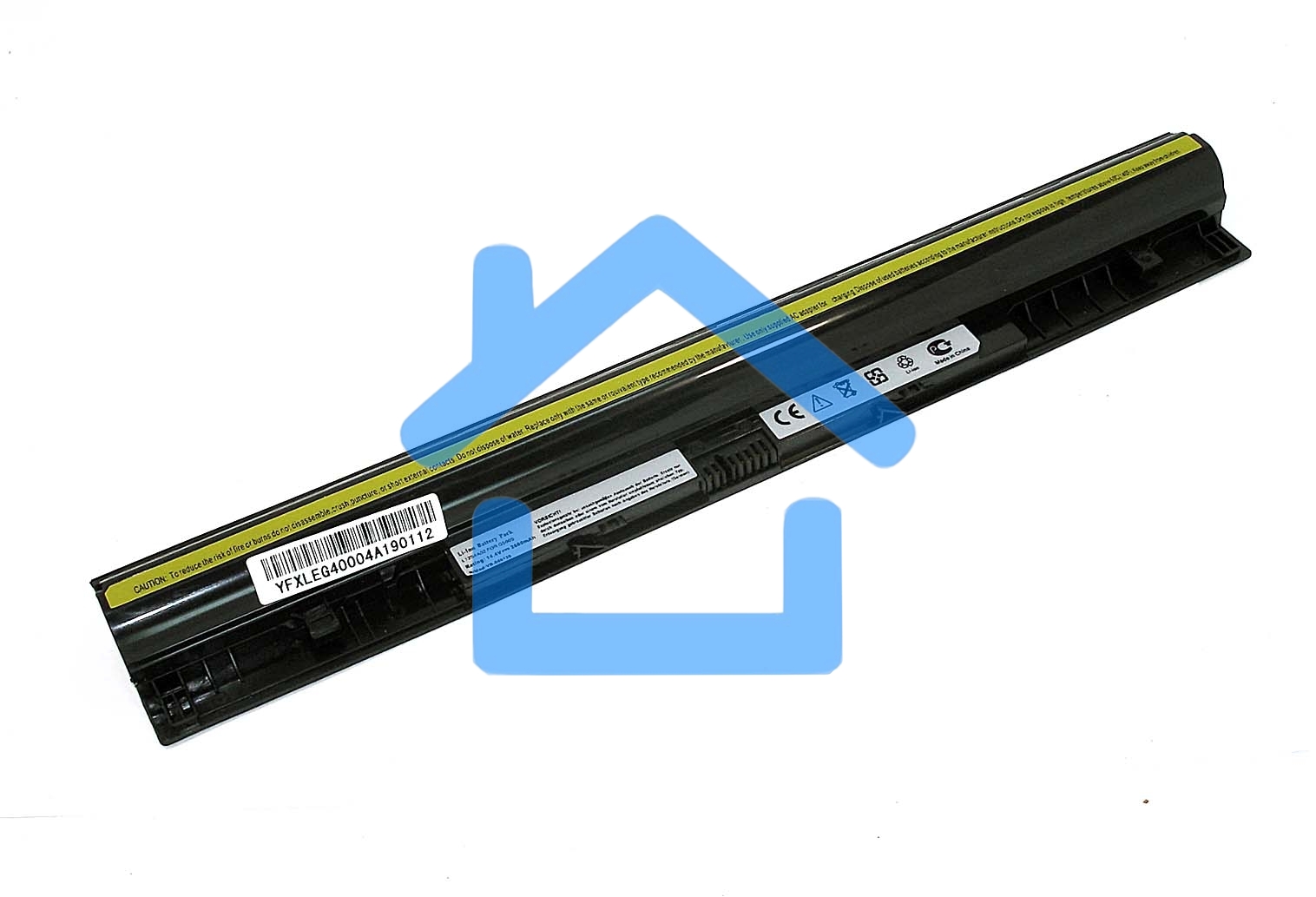Аккумуляторная батарея для ноутбука Lenovo G500S G510 (L12S4A02) 14.4V 2600mAh OEM черный