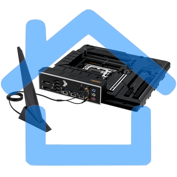 Материнская плата ASUS TUF GAMING B760M-BTF WIFI, LGA 1700, Intel B760, 4xDDR5, 4xSATA, 3xM.2, 1xPCIe 5.0 x16, 1xPCIe 4.0 x4, 1xPCIe x1, 1xDP, 1xHDMI, 1x 2.5Gb LAN, 1xUSB-A 3.2 Gen 2, 2xUSB-A 3.2 Gen 1, 4xUSB 2.0, 1xUSB-C 3.2 Gen 1, 1xUSB-C 3.2 Gen 2, 1xU