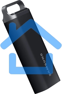 Внешний SSD Samsung T5 EVO, 2TB, USB 3.2 Gen 1 Type-C, R/W 460/460, черный