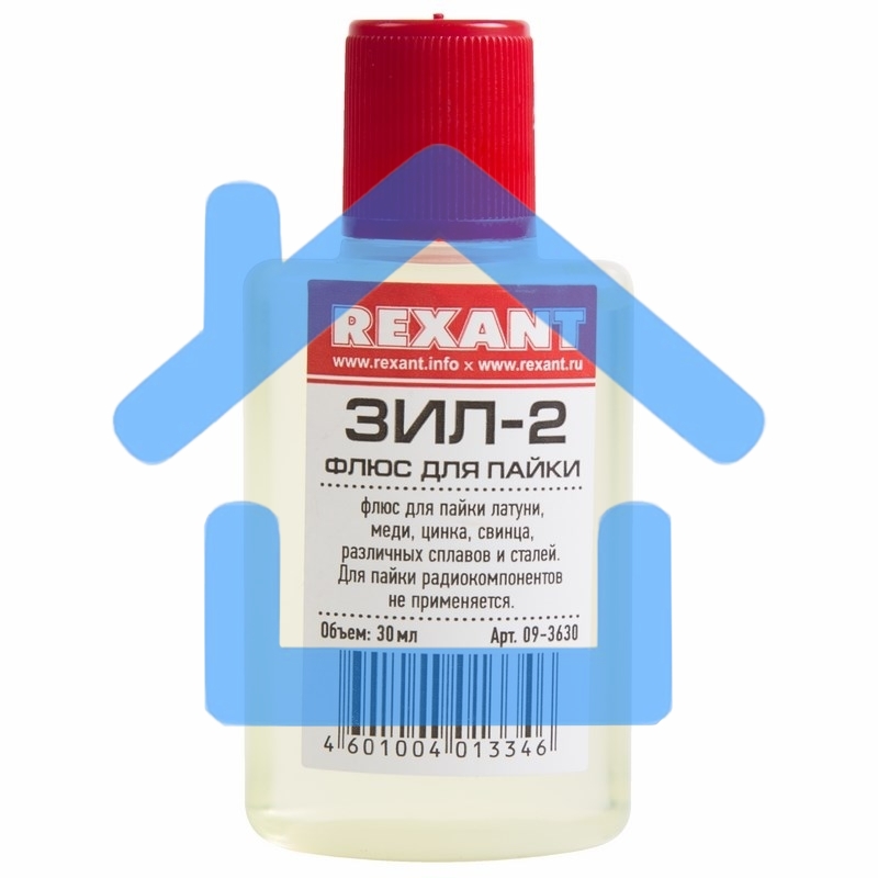 Флюс для пайки Rexant, ЗИЛ-2, 30 мл, флакон