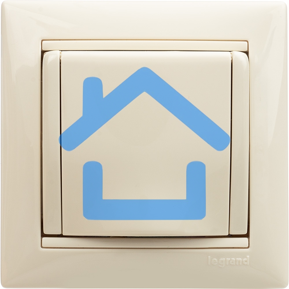 Механизм розетки 1-м СП Valena с защ. крышкой защ. шторки с заземл. сл. кость Leg 774322