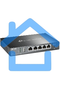 Роутер TP-Link SafeStream ER605 10/100/1000BASE-TX черный