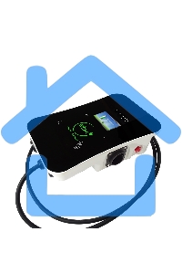 Зарядная станция S'OK Green Energy M3W Series Wallbox EV Charger SM3W10732542-7wf, 1-phase,7kw (32a/ 220v), ocpp 1.6j, rfid, wifi, lan, ip54, кабель 7.5м