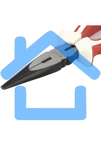 Длинногубцы Matrix Premium, 200 мм, прямые, трехкомпонентные рукоятки