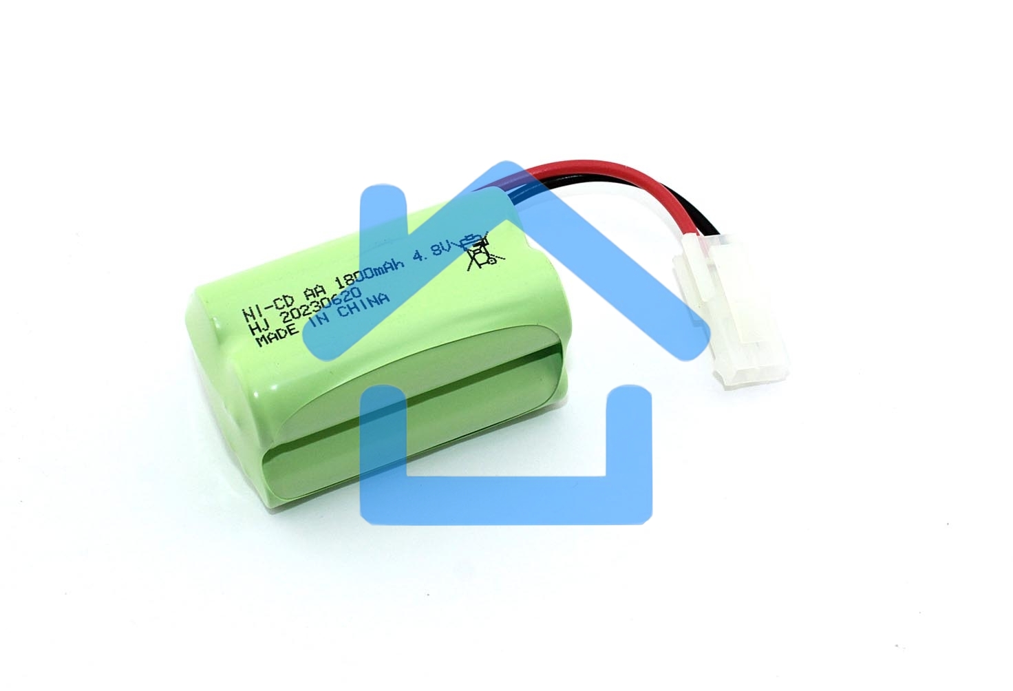 Аккумулятор Ni-Cd 4.8V 1800 mAh AA Row разъем 5559