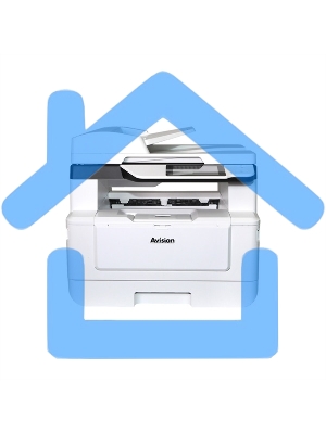 МФУ лазерный Avision AM40Q (000-1080B-0KG), A4, ч/б, печ. 40 стр/мин., скан. до 36 стр./мин., 1200x1200 dpi, Ethernet, USB