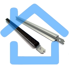 Ракель (WB) NVP для Samsung (10 шт) ML-1710D3, MLT-D109S, SCX-4100D3/4216D3/D4200A (ML-1410/1500/1510/1710/1740/1745/1750/1755/1780, SCX-4100/4016/4216/4200/4220/4300, Xerox Phaser 3115/3116/3120/3121/3230, WC 3119, WC PE114e) с уплотнителем (10 шт упаков