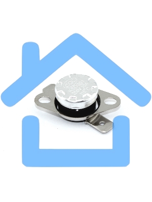 Термостат биметаллический KSD301 10А/115 С нормально замкнутый 5 шт