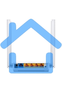 Роутер беспроводной TP-Link Archer C24 AC750 10/100BASE-TX белый