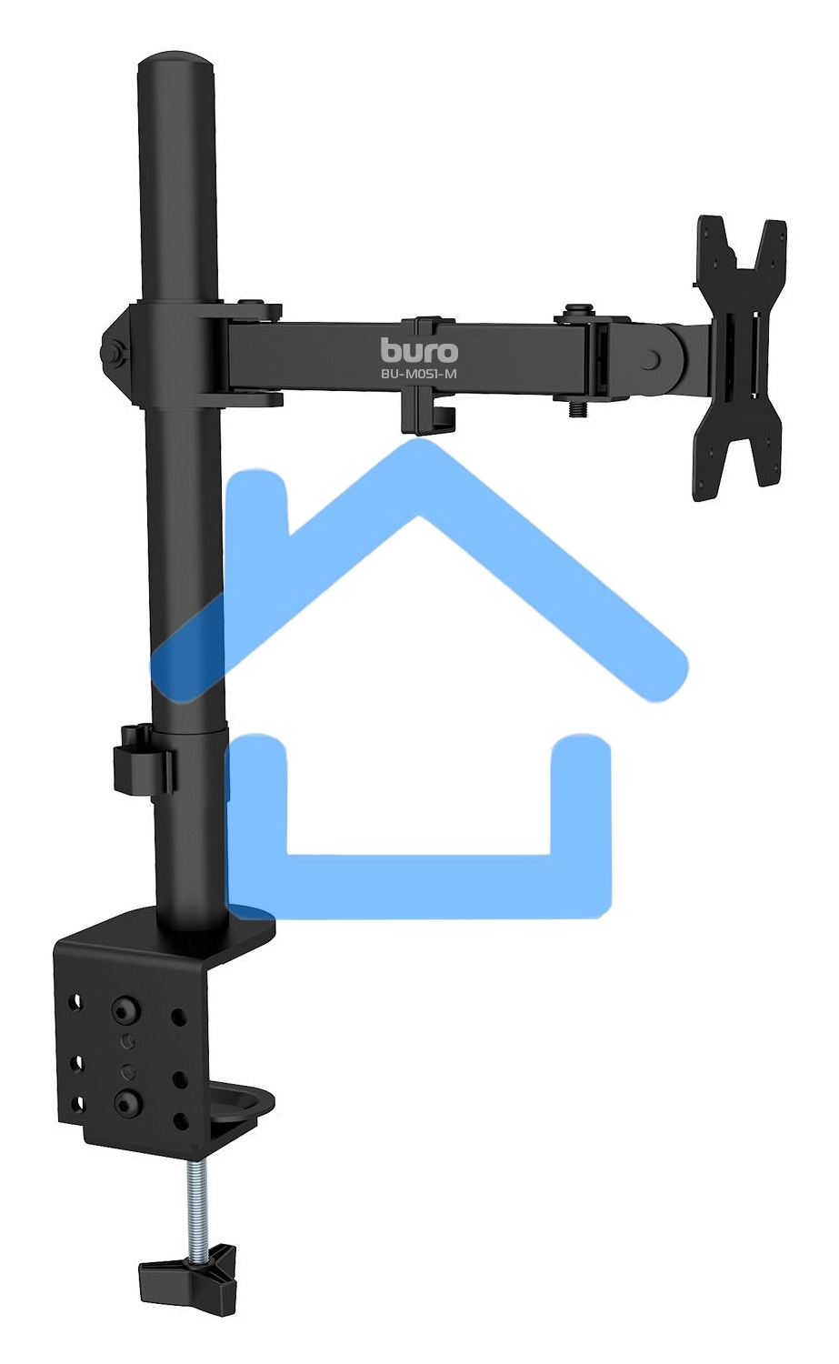 Кронштейн для мониторов ЖК Buro BU-M051-M черный 17