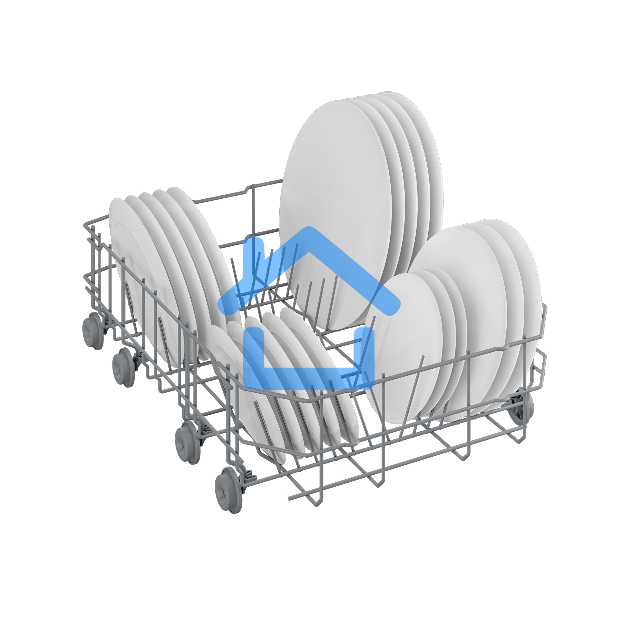 Посудомоечная машина Beko BDFS15020S, серебристая, 44.8 см, 10 компл., 49 дБ, класс A